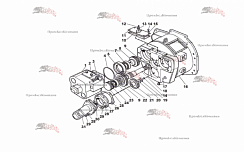 Редуктор гидронасоса