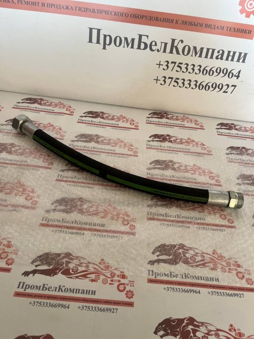 Картинка запчастей: Рукав высокого давления РВД DunlopHiflex DN20 WP 375 BAR 3/4" WP 5440 PSI / обжимные муфты 3 DH 440000-12 для экскаватора 