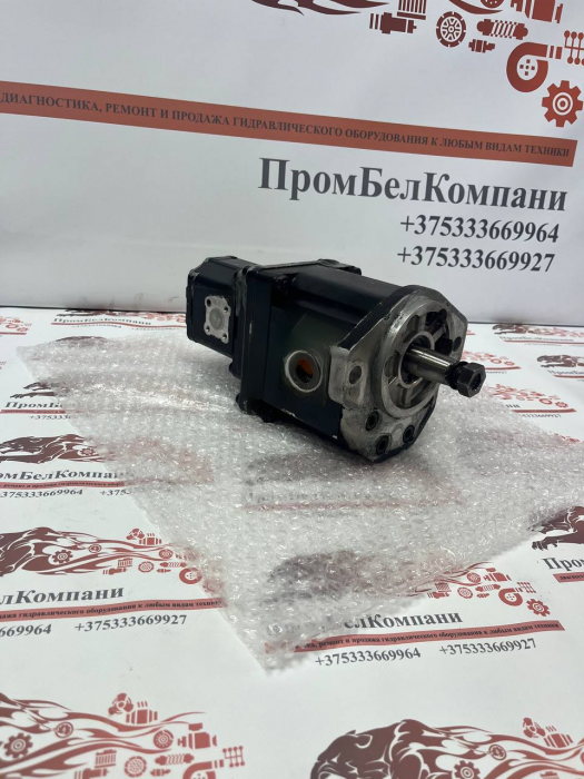 Фотография SNP3/38 + SNP2/14 Гидронасос шестеренный 2-ух секционный ( двухсекционный ) SAUER DANFOSS SNP3/38 D CO 47 LEA. G/OD + SNP2/14 D SC01 1G/OD