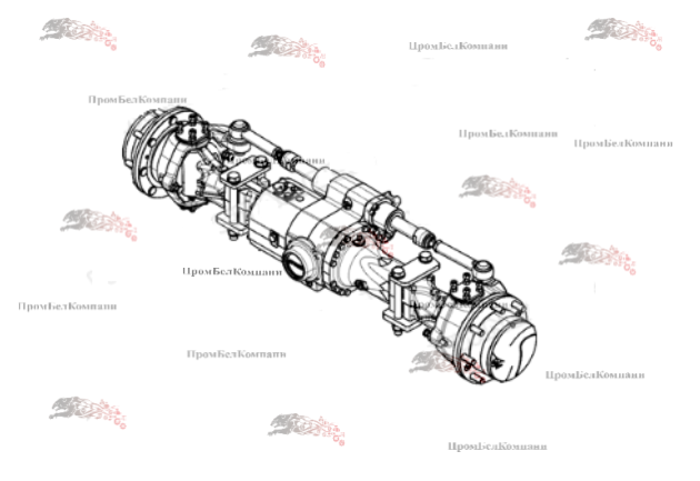 Картинка запчастей: Главная передача (центральный редуктор ) переднего моста Dana Spicer 211/302 ( JCB 334/F3243 LSD 34' ) для телескопического погрузчика JCB 505-20TC