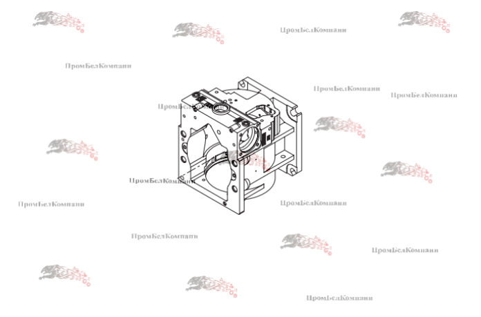 Картинка запчастей: Корпус 11002238 / 11097202 / 789438 гидронасоса Sauer Danfoss 90R180 / 90L180 ( 90R180KP5CD80TMC8H03NNN424224 / 83010531 )