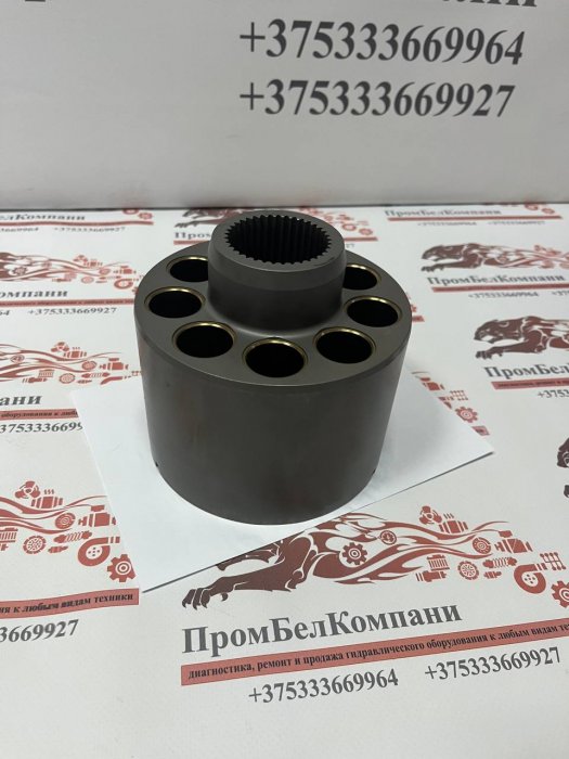Картинка запчастей: Блок цилиндров 136.7x124.5 для гидромотора Sauer Danfoss 90M130