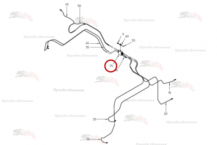 Картинка запчастей: Распределитель VPBM-4-03165 B92.20103 для свеклоуборочного комбайна Grimme Rexor 620/630