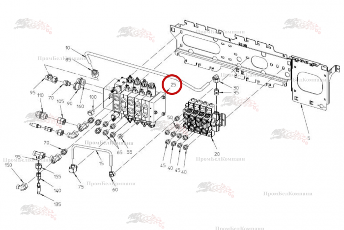 Картинка запчастей: Управляющий блок LVS MAXTRON B92.50019 для свеклоуборочного комбайна Grimme Rexor 620/630