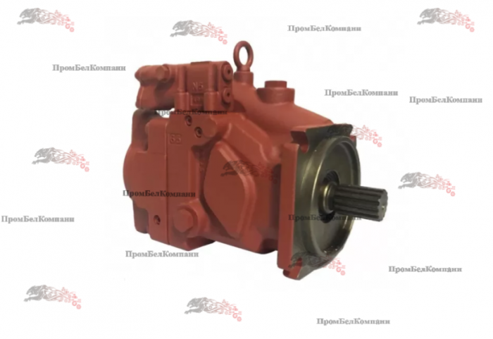 Фотография Гидронасос аксиально-поршневой Kawasaki KPM K3VLS65V1ALCH-L1AE3-T305 ( 400/V6562 ) для техники JCB