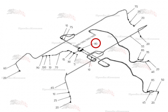Картинка запчастей: Распределитель VPBM-6-04830 B92.20100 для свеклоуборочного комбайна Grimme Rexor 620/630