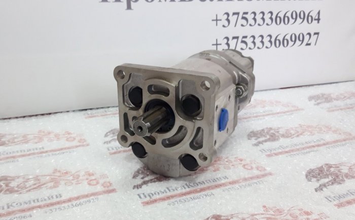 Фотография GP2.5K32/2K10R Гидронасос шестеренный Hydrosila двухсекционный (2-ух секционный)  GP2.5K32/2K10R-A203AA-TS гидронасосы