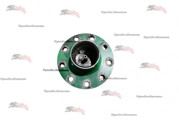 Картинка запчастей: Фланец / Вал John Deere R542690 + R557715 для John Deere 8245R, 8270R, 8295R, 8320R