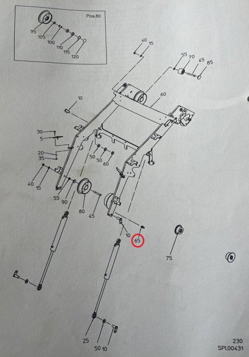 Картинка запчастей: Датчик B94.01675 для свеклоуборочного комбайна Grimme Rexor 620/630
