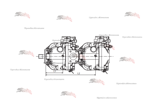 Фотография JRLS60 Гидронасос двухсекционный (тандемный) SAUER DANFOSS 11141104 ( 83027658 + 83027557 )  JR-L-S60B-BS-32-26-NN-N-3-T0CE-A2N-NNN-JJJ-P00 +  JR-L-S60B-BS-32-26-NN-N-3-S1NE-A2N-NNN-JJJ-P00