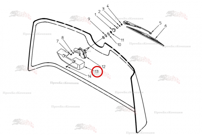 Картинка запчастей: Крышка B81.01068 для свеклоуборочного комбайна Grimme Rexor 620/630