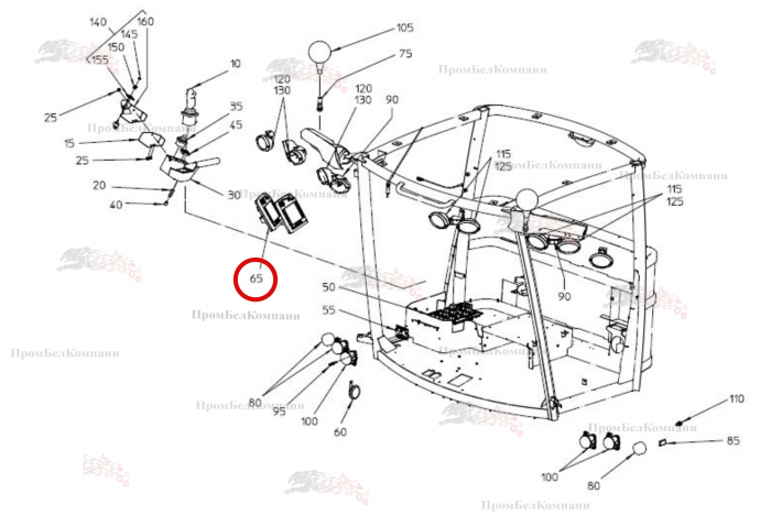 Картинка запчастей: Пульт управления CCI 200 B94.05204 для свеклоуборочного комбайна Grimme Rexor 620/630