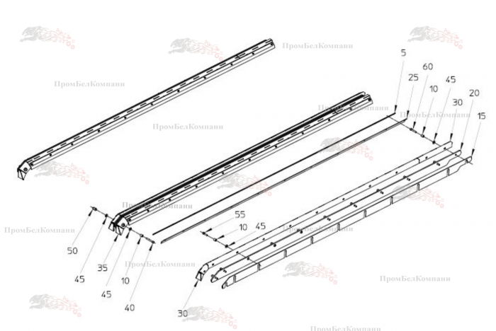 Картинка запчастей: Защита SPI.00605 для свеклоуборочного комбайна Grimme Rexor 620/630