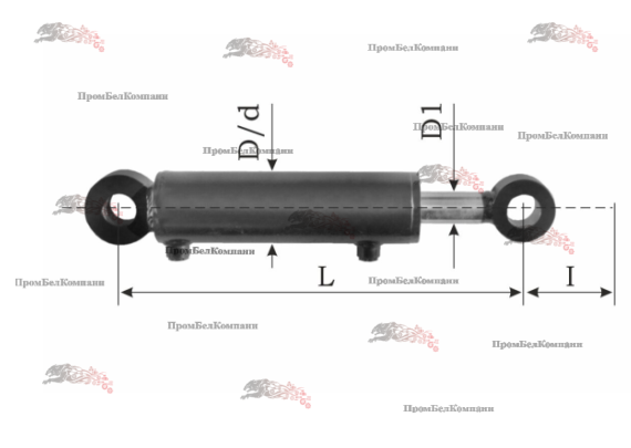 Картинка гидроцилиндр hc 90/80x50-250-615