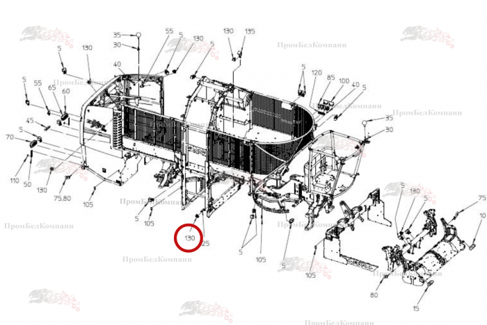 Картинка запчастей: Видеокамера, цветное изображение B94.04646 для свеклоуборочного комбайна Grimme Rexor 620/630
