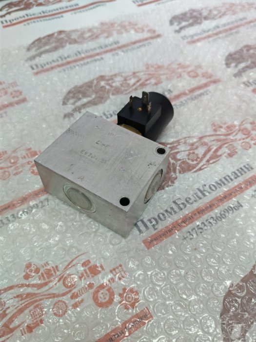 Картинка запчастей: Гидравлический клапан CBF Hydraulic EV7012B ( EV70-12-B ) в сборе с электромагнитной  катушкой 12 VDC