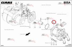 Фото гидромотор 0007719161 для комбайна claas lexion 560