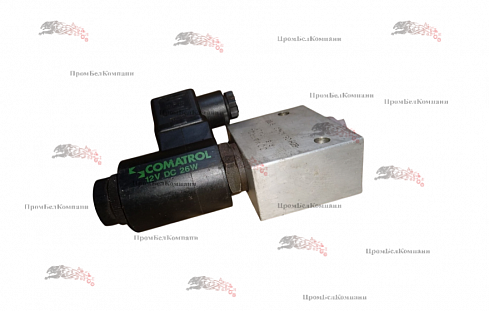 Гидравлический клапан Comatrol EDH 06/NC-DG в сборе с электромагнитной катушкой Comatrol 12V DC 26W / гидроклапаном EDH06/NC