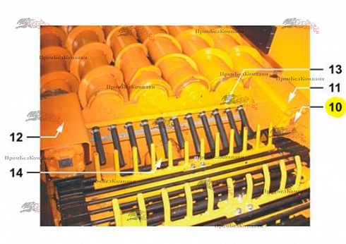 Изображение запчастей: Гидромотор (гидродвигатель) 25-M25-003-307 для свеклопогрузчика Franz Kleine (Кляйн) RL 200 SF Mouse (Мышка)