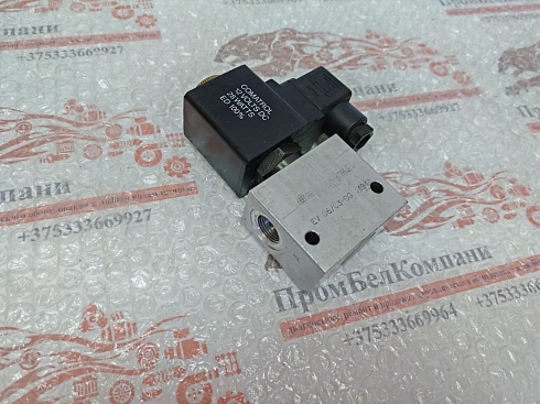 Гидравлический клапан Comatrol EV 06/C3-DG в сборе с электромагнитной катушкой Comatrol 12VDC 28W + гидравлический клапан (сердечник) EV06/C3