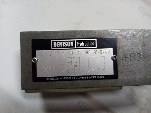 Изображение запчастей: Редукционный клапан ZDV-P01-5-S0-D1 (ZDVP015S0D1) Denison Hydraulics (Parker)