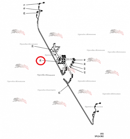 Управляющий блок CL02 B92.04666 для свеклоуборочного комбайна Grimme Rexor 620/630