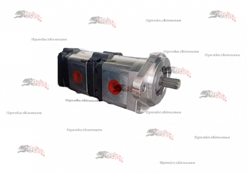 SKW2NN/014 + SNP2NN/011 Гидронасос шестеренный двухсекционный SAUER DANFOSS SKW2NN/014RNA6SSNNB7B5YYNN/NNNNN / 11060709 + SNP2NN/011RN03CAP3B7B5NNNN/NNNNN / 111.20.080.00 