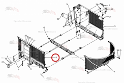 Картинка запчастей: Стенка бункера впереди справа 101.03868 для свеклоуборочного комбайна Grimme Rexor 620/630