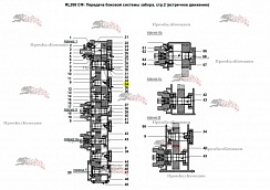 Картинка запчастей: Профильный вал 28-M28-007-160-011 для свеклопогрузчика Franz Kleine (Кляйн) RL 200 SF Mouse (Мышка)