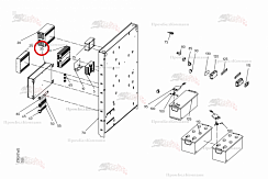 Картинка запчастей: Коробка главного предохранителя B94.04296 для свеклоуборочного комбайна Grimme Rexor 620/630