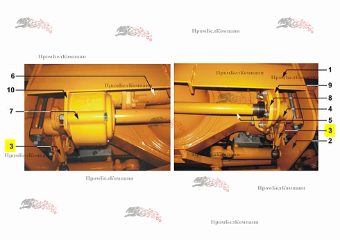 Изображение рукоятка шарнирного рычага (шаровый шанрир) ан30-1 24х25 (тяга 28-м27-020-191) для свеклопогрузчика franz kleine (кляйн) rl 200 sf mouse (мышка)