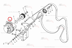 Картинка запчастей: Генератор 14B 150A NCB B80.00214 для свеклоуборочного комбайна Grimme Rexor 620/630
