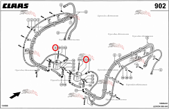 Фото гидромотор 0006836931 для комбайна claas lexion 560