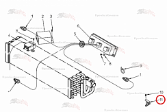 Картинка запчастей: Температурный датчик B81.00545 для свеклоуборочного комбайна Grimme Rexor 620/630