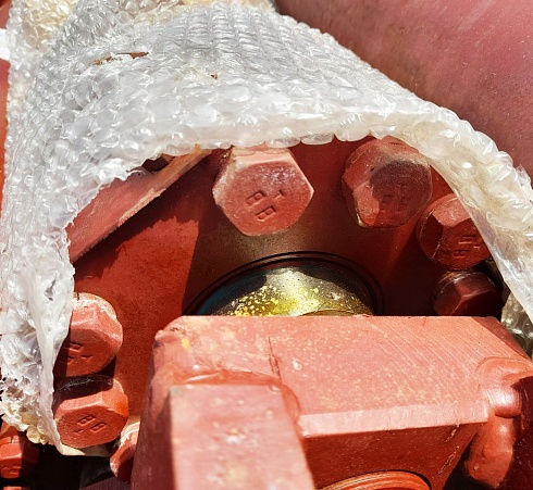 Изображение запчастей: Гидроцилиндр стрелы ЦГ-140.80х800.18-02 правый (634.140-80-800-01) для погрузчика Амкодор 352, 352С, 352Л Усиленный