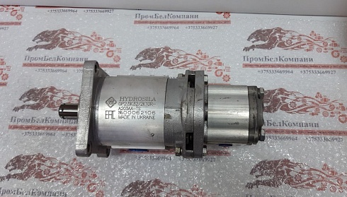 GP2.5K32/2K10R Гидронасос шестеренный Hydrosila двухсекционный (2-ух секционный)  GP2.5K32/2K10R-A203AA-TS
