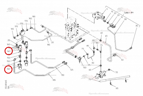 Управляющий блок LT B92.50022 для свеклоуборочного комбайна Grimme Rexor 620/630
