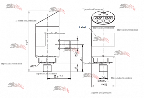 Изображение электронное реле давления tecsis s2400 (s2400b077403)