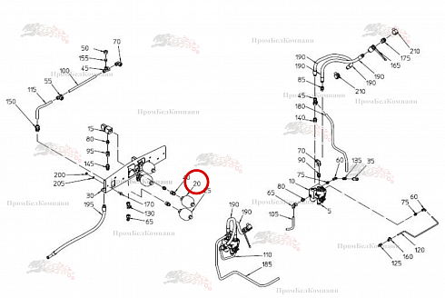 Аккумулятор B92.04684 для свеклоуборочного комбайна Grimme Rexor 620/630