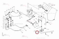 Картинка запчастей: Ручной насос B92.03946 для свеклоуборочного комбайна Grimme Rexor 620/630