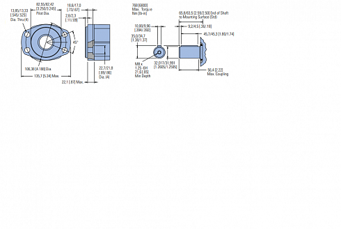  Гидромотор героторный EATON Char-Lynn 104-1768-006 ( 1041768006 ) M02298AJ16AG0200010000000ABAAF 