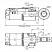 Гидроцилиндр ЦГ-110.56х140.41 ( 423*56*110 ) поворота стрелы экскаваторов ЭО-2621, ЭО-2626, ЭО-2629, ТО-49