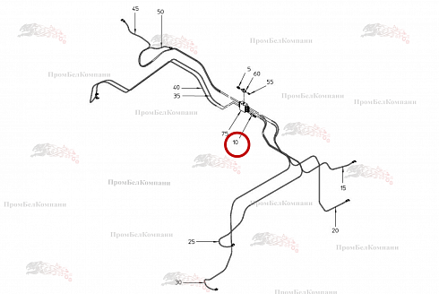 Переключатель VPBM177-300-096 B92.20055 для свеклоуборочного комбайна Grimme Rexor 620/630