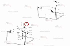 Картинка запчастей: Пневмоцилиндр B89.12108 для свеклоуборочного комбайна Grimme Rexor 620/630