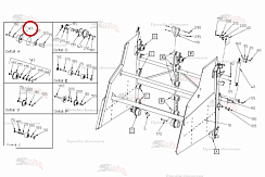 Картинка запчастей: Опорный ролик 128 200.41882 для свеклоуборочного комбайна Grimme Rexor 620/630