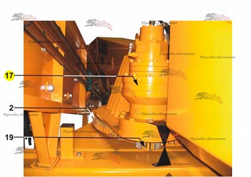 Изображение запчастей: Передача угола поворота 16-M00-007-082-001 для свеклопогрузчика Franz Kleine (Кляйн) RL 200 SF Mouse (Мышка)