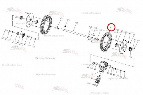 Пальцевый диск 101.02268 для свеклоуборочного комбайна Grimme Rexor 620/630