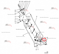 Картинка запчастей: Блок подсоединения мотора 092.02420 для свеклоуборочного комбайна Grimme Rexor 620/630