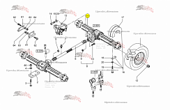Картинка запчастей: 311/112 Мост Dana SPICER 311/112/267-001 (Yanmar 5370661924 ) для Schaeff TL120