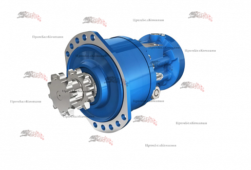MSE02 / MS02 Гидромотор радиально-поршневой Poclian MSE02-1-1LU-F03-2AC5-Y37FIMSZ / B26876M